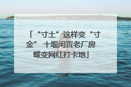 “寸土”这样变“寸金” 十堰闲置老厂房蝶变网红打卡地