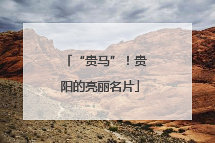 “贵马”！贵阳的亮丽名片
