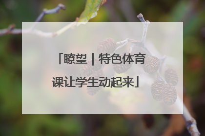 瞭望｜特色体育课让学生动起来