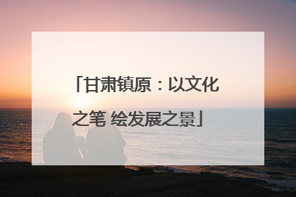 甘肃镇原：以文化之笔 绘发展之景