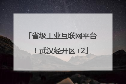省级工业互联网平台！武汉经开区+2