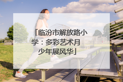 临汾市解放路小学：多彩艺术月 少年展风华