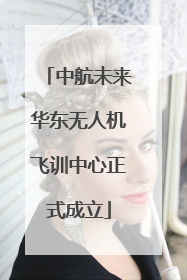 中航未来华东无人机飞训中心正式成立