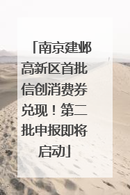 南京建邺高新区首批信创消费券兑现！第二批申报即将启动