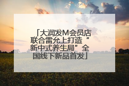大润发M会员店联合雷允上打造“新中式养生局”全国线下新品首发