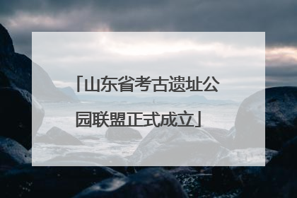 山东省考古遗址公园联盟正式成立