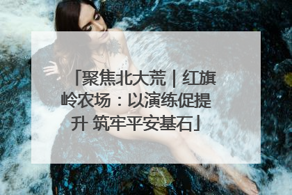 聚焦北大荒｜红旗岭农场：以演练促提升 筑牢平安基石