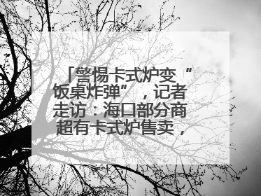 警惕卡式炉变“饭桌炸弹”，记者走访：海口部分商超有卡式炉售卖，个别品牌安全警告信息不全面