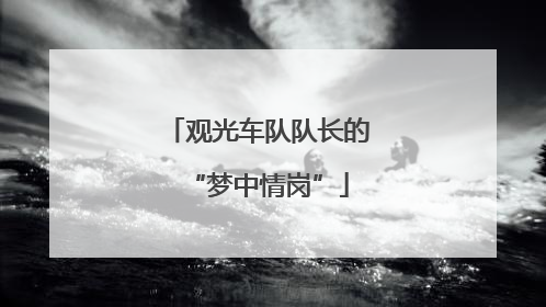 观光车队队长的“梦中情岗”